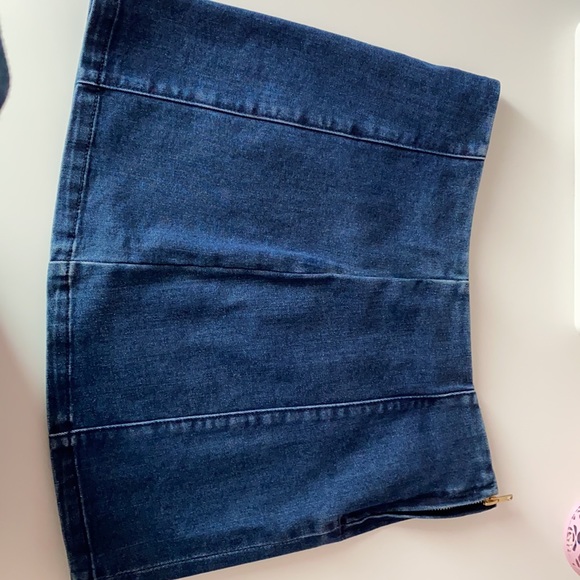 F21 - Jean Skirt - Size 11-12 (never used) - Picture 2 of 3